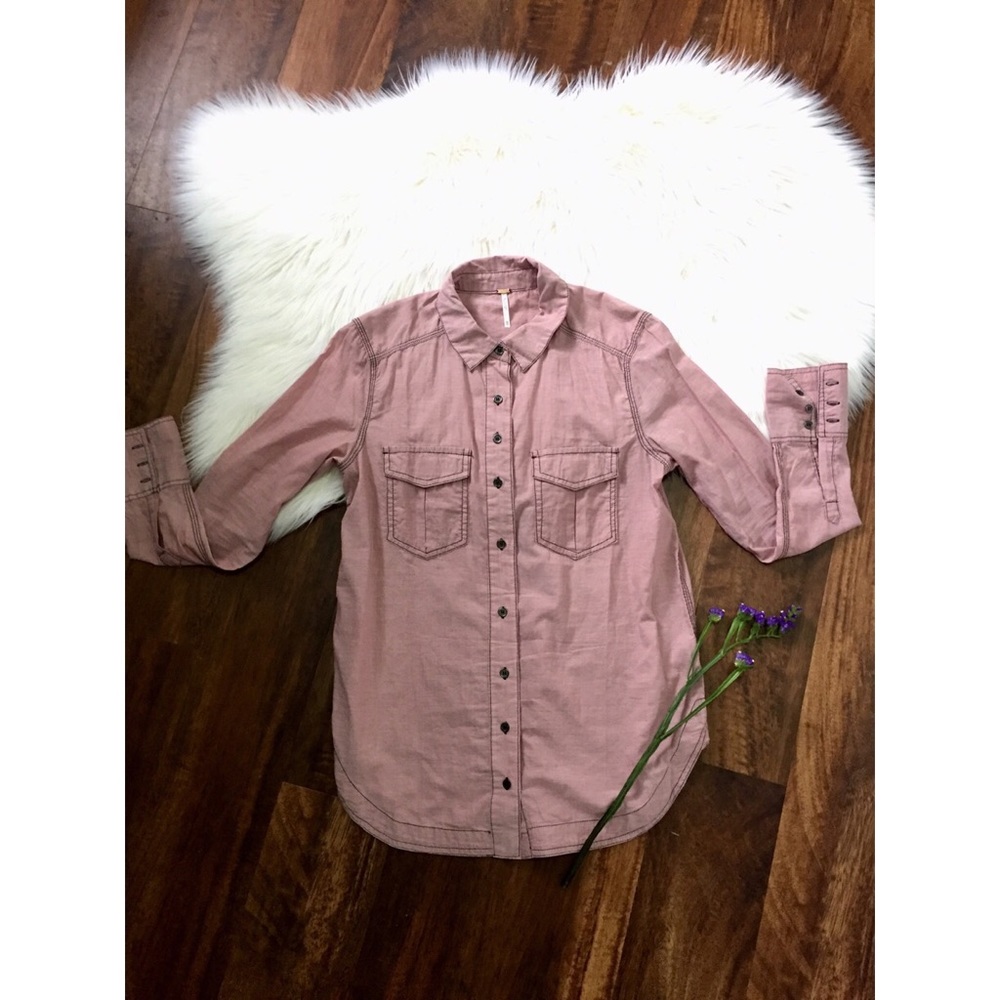 Free People Button up